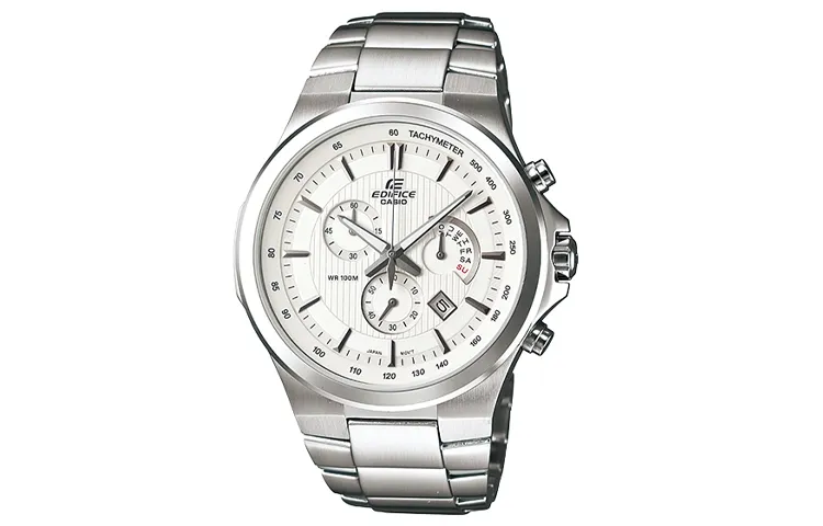 CASIO Men EDIFICE White Watch EFR-500D-7A