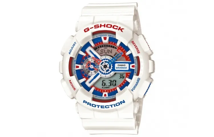 CASIO Men G-SHOCK Blue Watch GA-110TR-7A