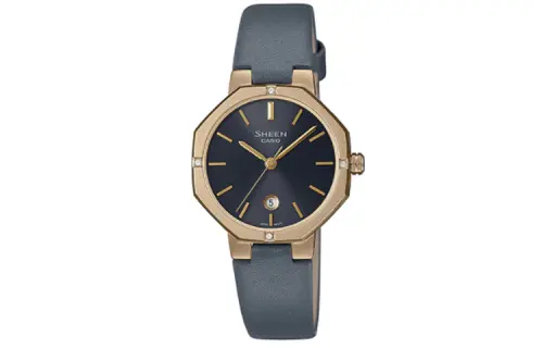 CASIO Women's SHEEN Black Watch SHE-4543GL-8A