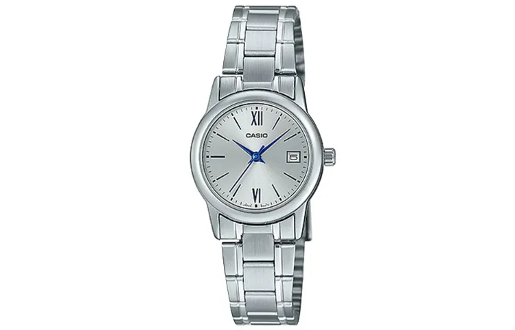 CASIO Women's Standard Series Silver Watch LTP-V002D-7B3