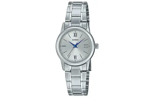 CASIO Women's Standard Series Silver Watch LTP-V002D-7B3