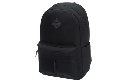 Li Ning Sports Life Collection Polyester Backpack Regular Unisex Black