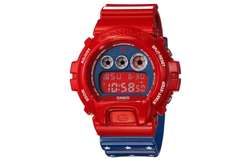 CASIO Men G-SQUAD Series Red Watch DW-6900UN-4