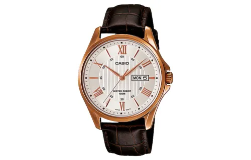 CASIO Men Standard Series White Watch MTP-1384L-7AV