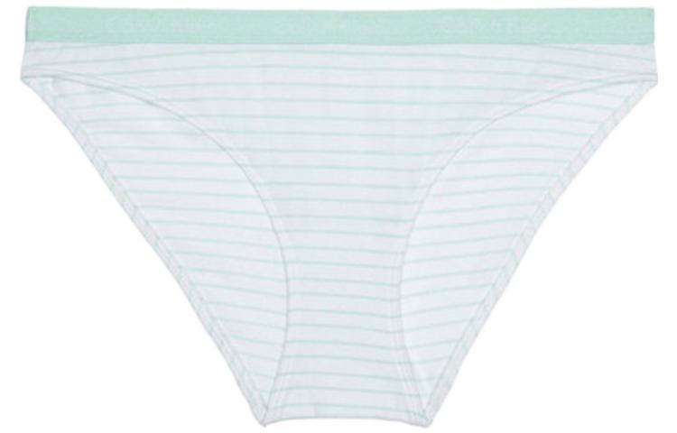 Женские трусы Calvin Klein Bikini (сине-белые)