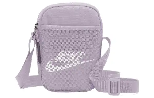 Nike Polyester Shoulder Bag, Crossbody Bag Mini Unisex Taro Purple