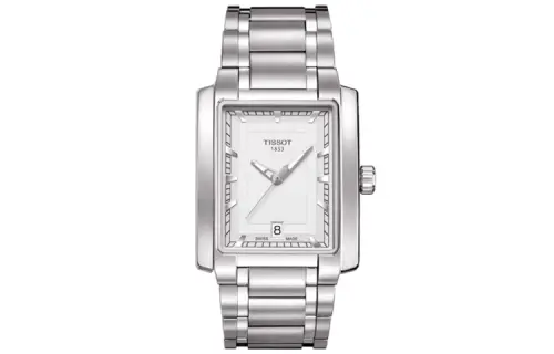 TISSOT Tianlang Collection Quartz Movement Women's Watch 32.4mm White Dial Stainless Steel Case