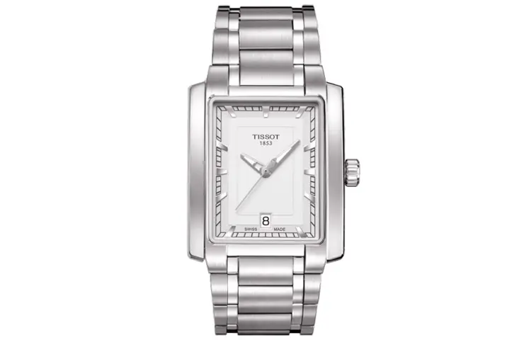 TISSOT Tianlang Collection Quartz Movement Women's Watch 32.4mm White Dial Stainless Steel Case
