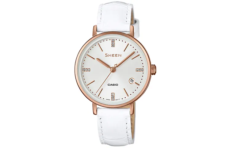 CASIO Women's SHEEN White Watch