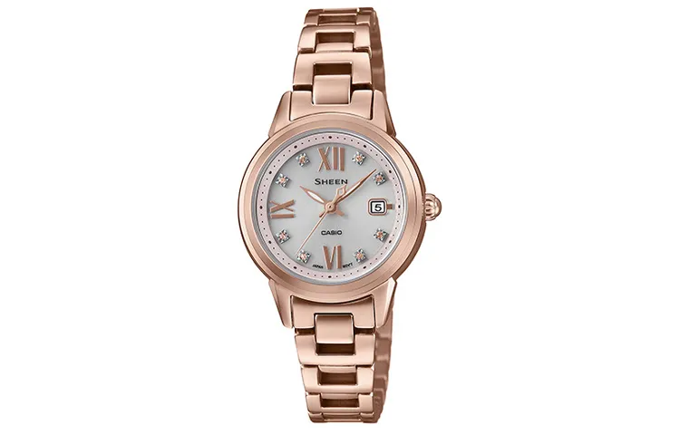CASIO Women's SHEEN White Watch SHE-4522CG-4A