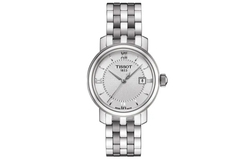 TISSOT Harbor Collection Quartz Movement Women's Watch 29mm Silver Dial Stainless Steel Case