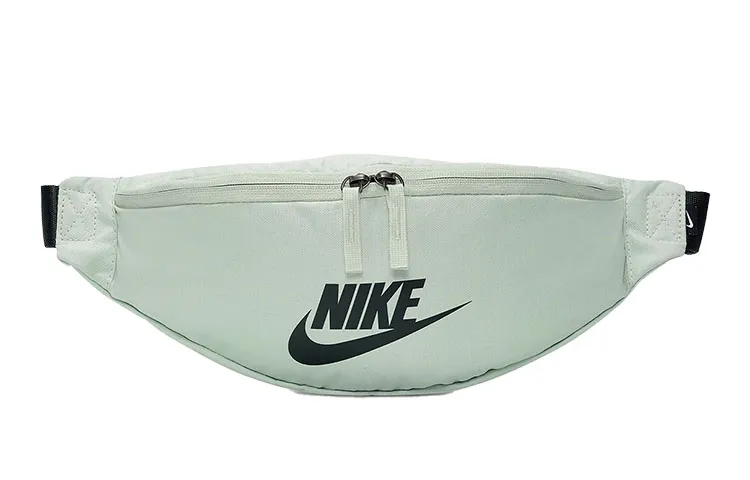Nike Heritage Polyester Sling Bag, Crossbody Bag, Fanny Pack Regular Unisex Light Matcha Green