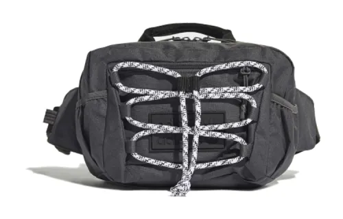 Adidas Originals Polyester Sports Fanny Pack Regular Unisex Solid Gray