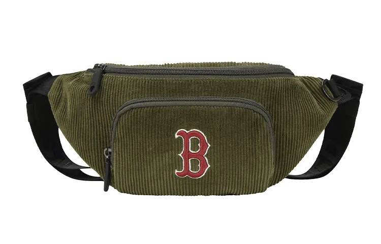 MLB Boston Red Sox Boston Corduroy Fanny Pack Regular Unisex Green