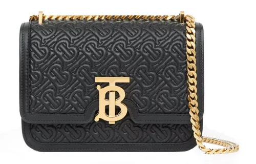 Burberry Lambskin Shoulder Bag, Crossbody Bag Small Women's Black