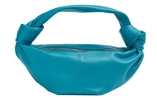 Bottega Veneta Nappa Calfskin One Shoulder Handbag Women's Wild Duck Green