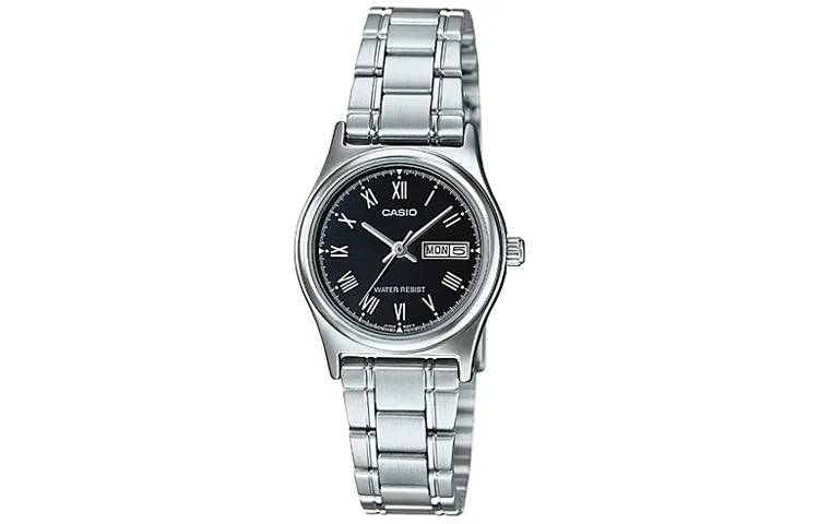 CASIO Women's Standard Series Black Watch LTP-V006D-1B