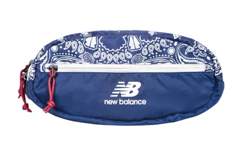 New Balance Fabric Fanny Pack Regular Unisex Printed Blue