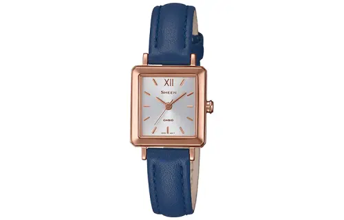 CASIO Women's SHEEN Silver Watch SHE-4538GL-7A