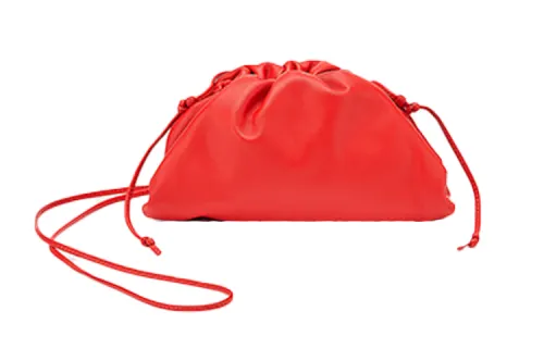 Bottega Veneta Sheepskin Clutch Shoulder Bag, Crossbody Bag, Handbag Mini Women's