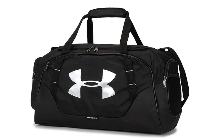 Under Armour Casual Polyester Gym Bags Regular Unisex Black
