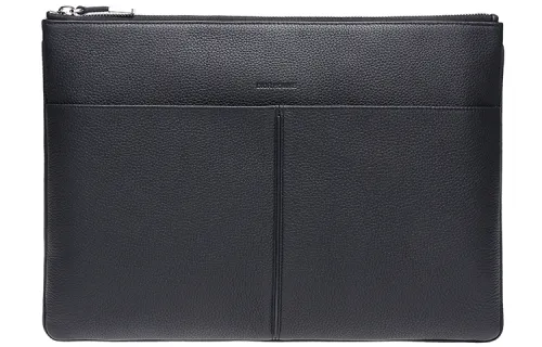DIOR Cow Leather Clutch Men's Black