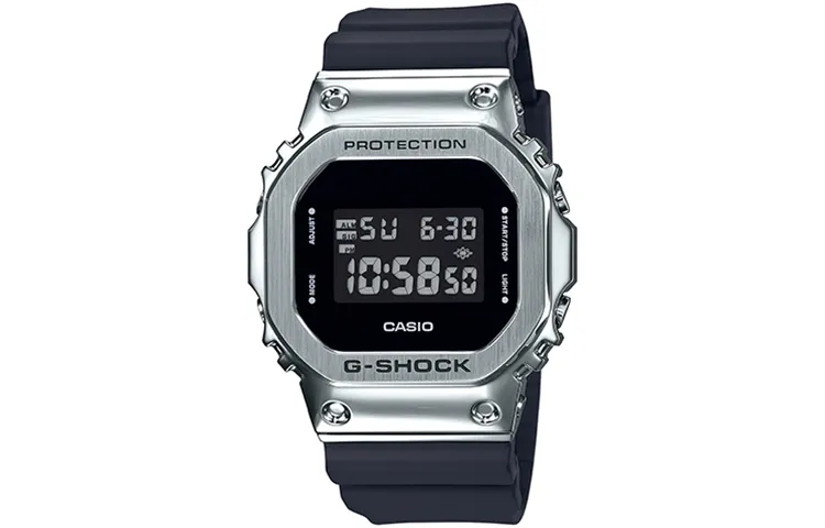 CASIO Women's Full Metal Series Black Watch GM-5600-1PR