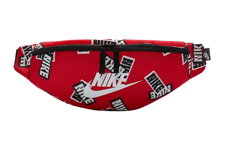 Nike Fabric Crossbody Bag, Fanny Pack, Sling Bag Regular Unisex Red