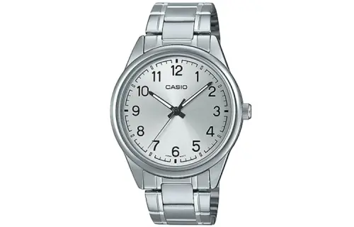 CASIO Men Standard Series Silver Watch MTP-V005D-7B4