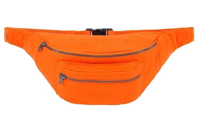 Supreme X Barbour Collaboration Canvas Crossbody Bag, Sling Bag, Fanny Pack Regular Unisex Multicolor