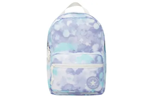 Converse Polyester Students Backpack Regular Unisex Light Blue Purple