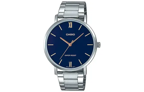 CASIO Men Standard Series Blue Watch MTP-VT01D-2B