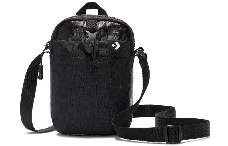 Converse Polyamide Shoulder Bag, Crossbody Bag Regular Unisex Black
