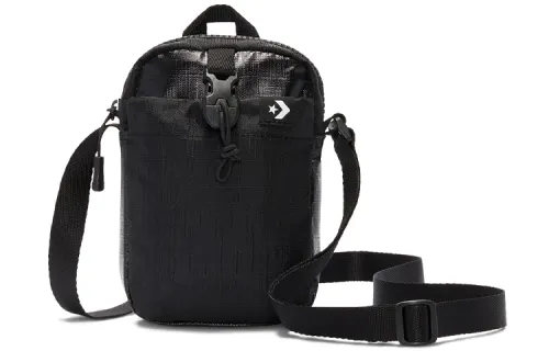 Converse Polyamide Shoulder Bag, Crossbody Bag Regular Unisex Black