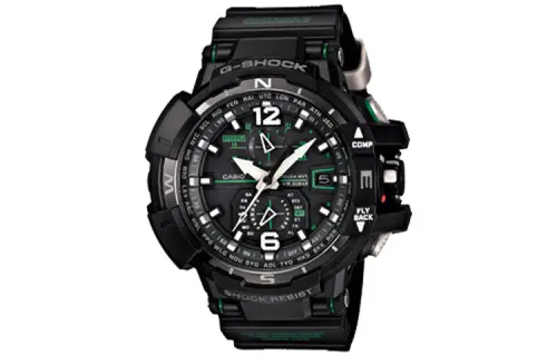 CASIO Men MASTER OF G-AIR Series Black Watch GW-A1100-1A3ER