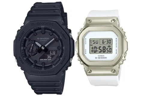 CASIO Unisex Pair Table Series Black Watch