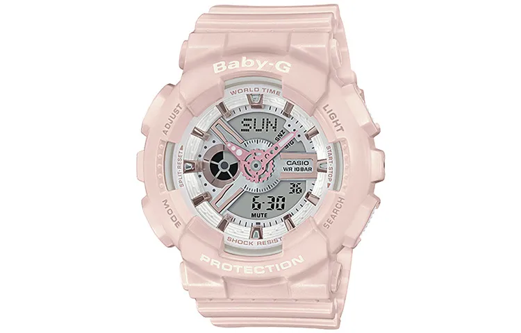 CASIO Women's BABY-G Gray Watch BA-110RG-4A