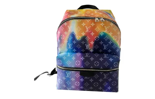 LOUIS VUITTON Canvas Backpack Men's Multicolor