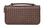 Bottega Veneta Cow Leather Wallet Men's Brown