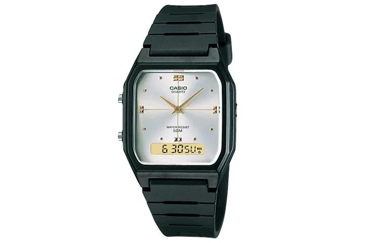 CASIO Men YOUTH White Watch AW-48HE-7A