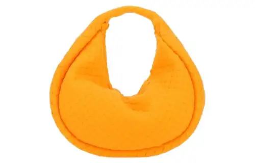 Bottega Veneta Rubber Handbag Women's Orange