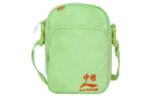 Li Ning Polyester Crossbody Bag, Shoulder Bag Regular Unisex Light Lime