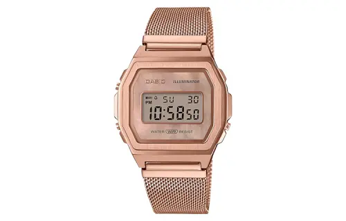 CASIO Women's YOUTH Pink Watch A1000MPG-9