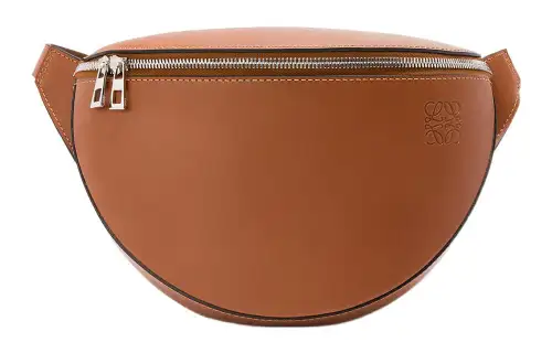 LOEWE Anagram Cow Leather Fanny Pack Unisex Brown