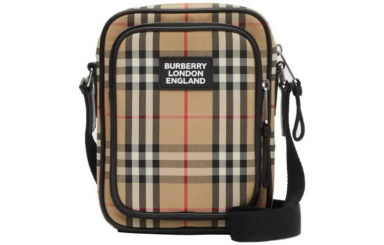 Burberry Vintage Check Messenger Bag Archive Beige/Black