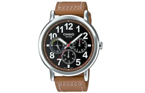 CASIO Men Standard Series Black Watch MTP-E309L-5AV