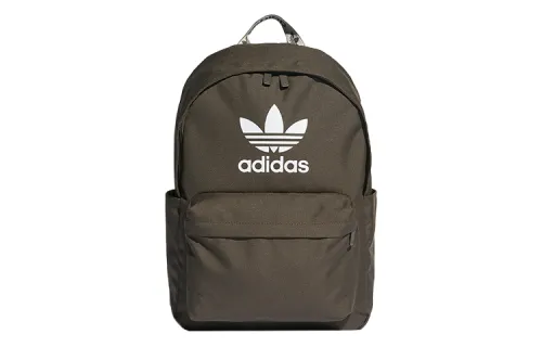 Adidas Originals Polyester Backpack Regular Men's Army Green