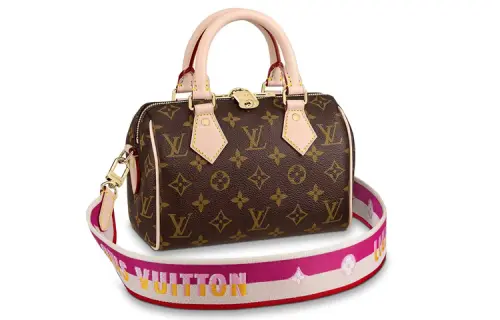 LOUIS VUITTON Speedy Bandouliere 20 Monogram Fuchsia
