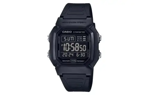 CASIO Men EDIFICE Black Watch W-800H-1B