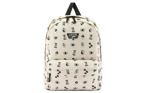 Vans Cotton Backpack Regular Women's Ecru